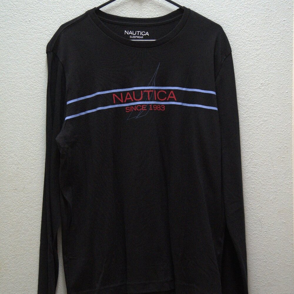 Nautica Sleep Wear Long Sleeve Shirt